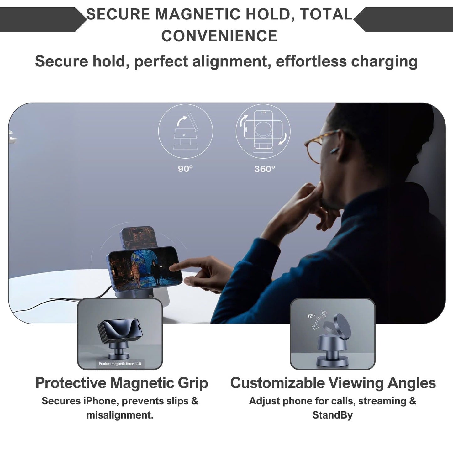 MagDock Pro 4-in-1 Charging Station